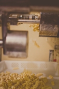 Our extruder only uses solid brass dies to ensure the perfect sauce holding texture.